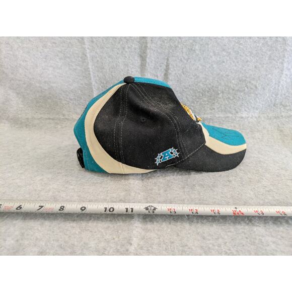 Vintage Jacksonville Jaguars Reebok NFL One Size Cap Adjustable Strapback Signed - Picture 9 of 12